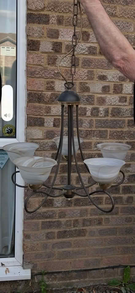 Photo of free Ceiling light/shade (Cross Farm AL5) #1