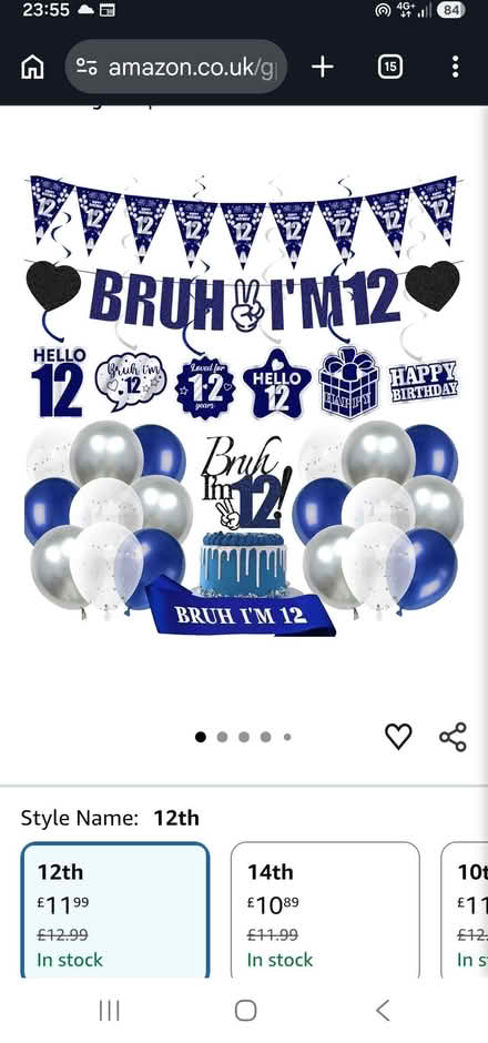 Photo of free Boys birthday decorations for 12 year old (Newport Pagnell MK16) #1