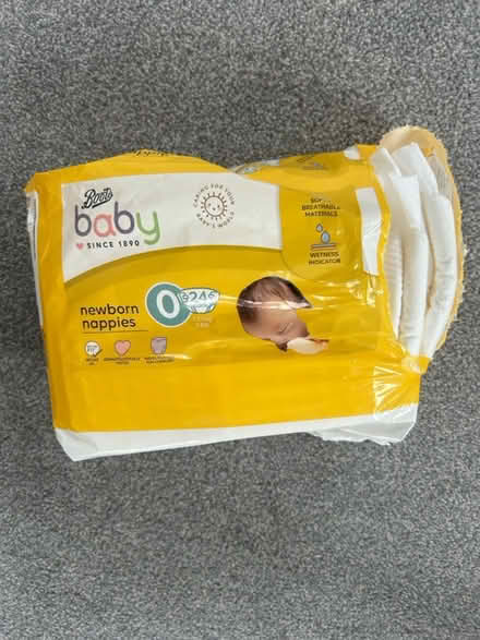 Photo of free Newborn nappies (Houghton Regis LU5) #1