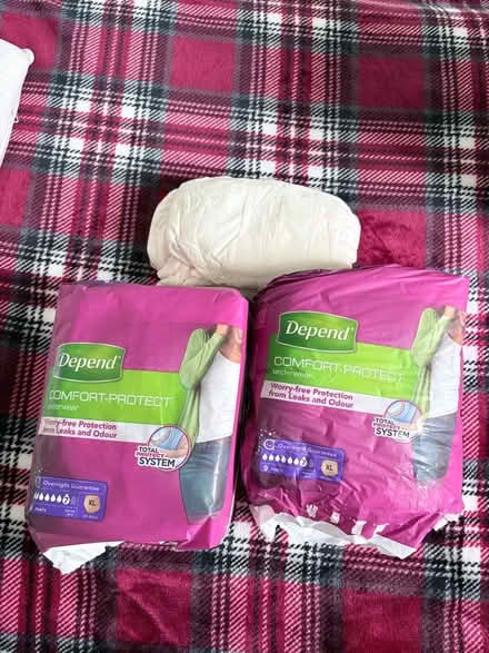 Photo of free Depend female incontinence pads (Bampton OX18) #2