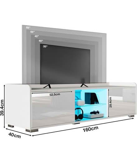 Photo of free Modern high gloss tv unit (Rock Ferry CH42) #2