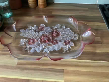 Photo of free Lilac glass tray (Stanwell Village TW19) #2