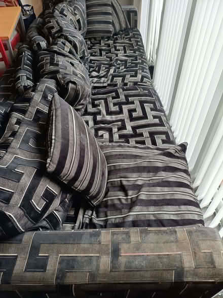 Photo of free Black and White sofa (Lower Penwortham PR1) #2