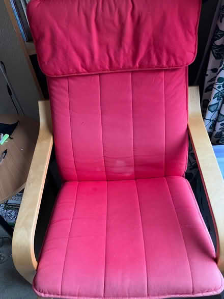 Photo of free IKEA Poang Chair, Seat Needs Repair (Saltaire BD17) #3
