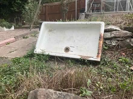 Photo of free Sinks, one white one brown (Rhayader LD6) #1