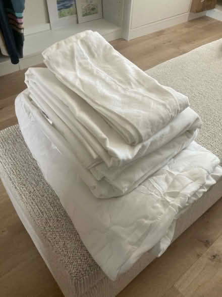 Photo of free New Queen sofa bed sheets (OIB) #1