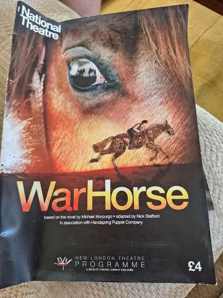 Photo of free War Horse programme (Bexleyheath DA8) #1