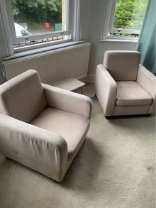 Photo of free Pair of accent chairs (Croham CR0) #1
