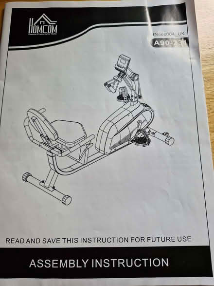Photo of free Recumbent exercise bike (Carharrack TR16) #3
