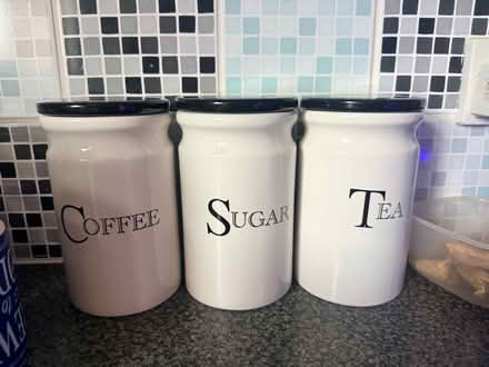 Photo of free Tea, Coffee, Sugar Canisters (Hagley HR1) #1