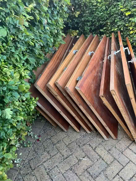 Photo of free 12 internal doors with handles (Greens Norton NN12) #2