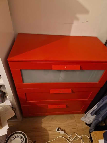 Photo of free Red IKEA Clothes Drawers (NG15 Annesley) #1