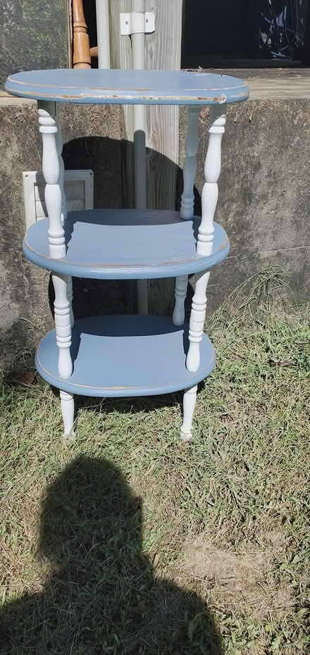 Photo of free Wooden shelf/table (Fancy Gap) #1