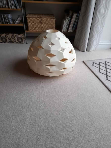Photo of free Large cardboard ceiling lampshade (Middle of Morpeth NE61) #1