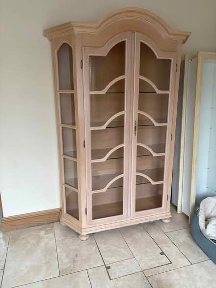 Photo of free Glass display cabinet (Aylesford Common ME5) #1