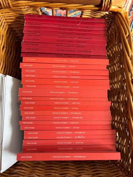 Photo of free Journal of the Royal Society for Asian Affairs (Iffley Road OX4) #2