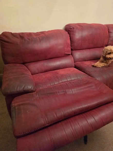 Photo of free Red Sofa (Elworth CW11) #3