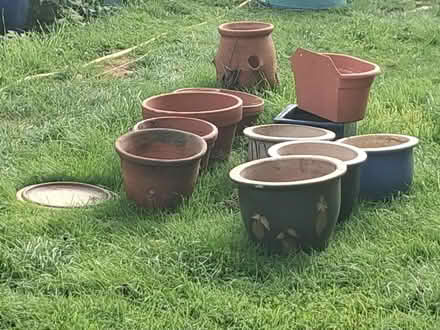 Photo of free ceramic and glazed pots (Bognor PO21) #1