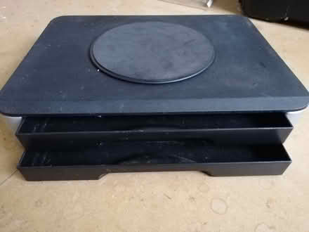 Photo of free Computer desk stand (rotating option + 2 drawers) (Bradleys Both BD20) #1