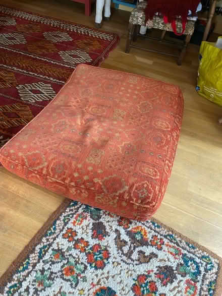 Photo of free 2 large flat sofa cushions (Youlgreave DE45) #2
