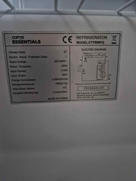 Photo of free Mini Fridge Fully Working (Annesley NG15) #3