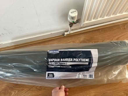 Photo of free Unused Wickes Vapour Barrier (Northway OX3) #1