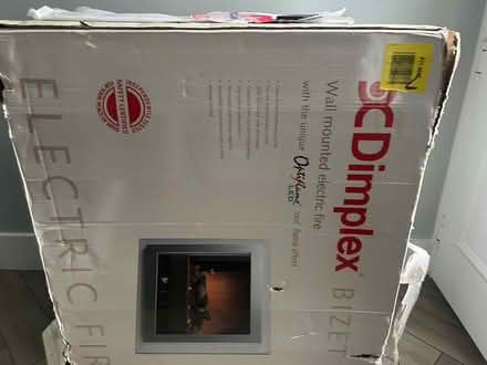 Photo of free Wall mounted electric fire (Dundrum, Dublin 14) #1