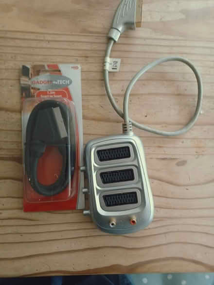 Photo of free Scart 3-way adapter and lead (St George BS5) #1