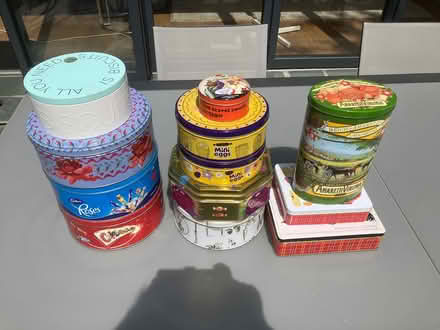 Photo of free Decorative and useful tin boxes (Chiswick W4) #1