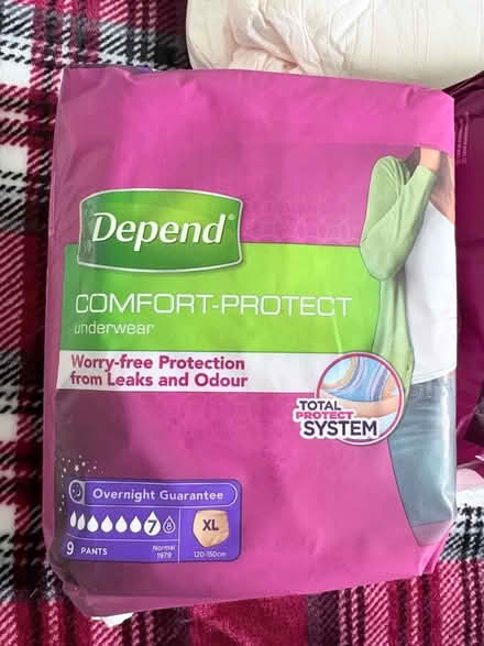 Photo of free Depend female incontinence pads (Bampton OX18) #1