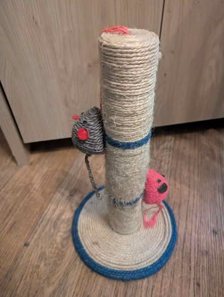 Photo of free sisal cat scratching post (Wigton CA7) #1