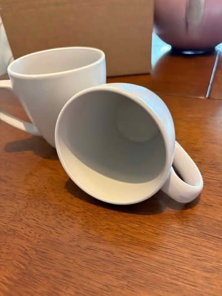 Photo of free Pair of white mugs (Morrell Avenue OX4) #2