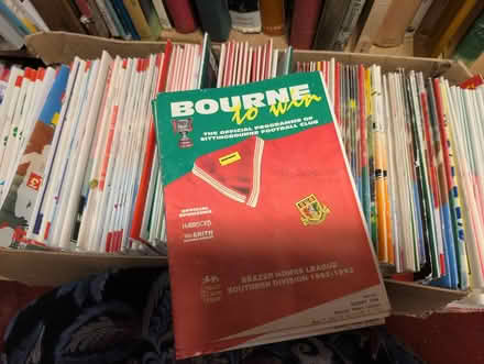 Photo of free Sittingbourne football programmes (Faversham) #1