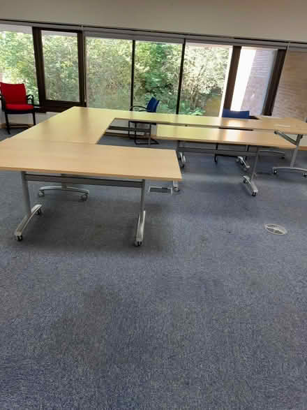 Photo of free office furniture table chair (Mk41 7TL) #4