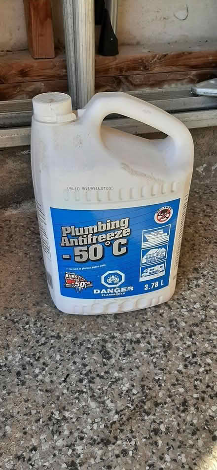 Photo of free Plumbing Antifreeze -50C (Hiawatha Park) #1