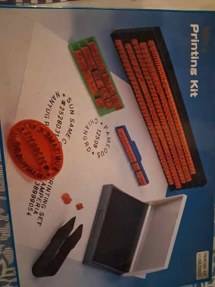 Photo of free Printing set (Eyres Monsell Leicester LE2) #2
