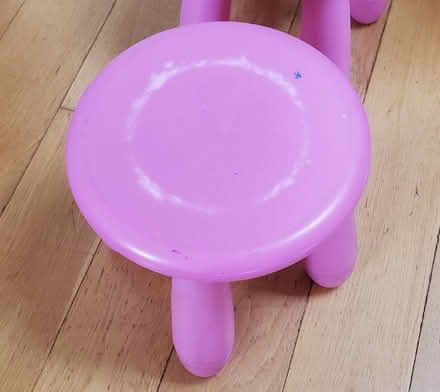 Photo of free Pink ikea stool (Dyke Road area BN1) #1