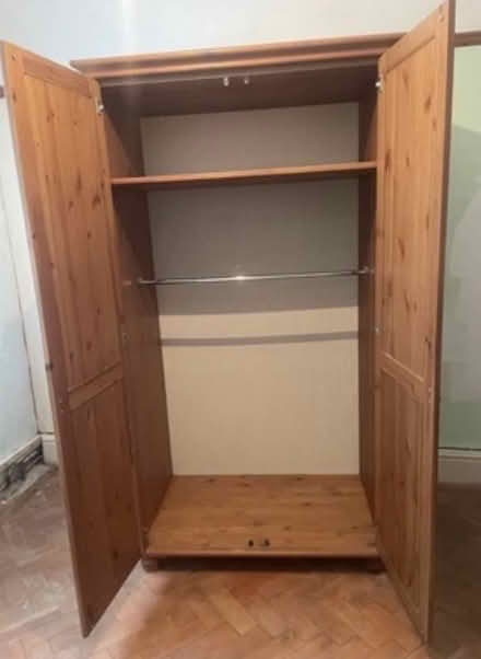 Photo of free 2 x pine wardrobes (N10) #2