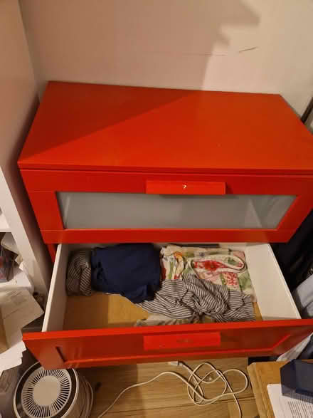 Photo of free Red IKEA Clothes Drawers (NG15 Annesley) #3