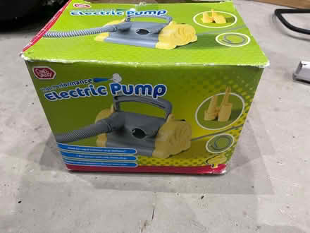 Photo of free Electric inflation pump (Brighouse HD6) #1