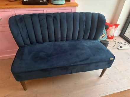 Photo of free Teal small two seater sofa (Bexley DA5) #1