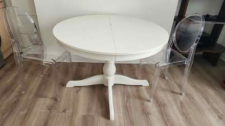 Photo of free IKEA INGATORP, OGLA/Acrylic chairs (Camberwell, SE5) #1