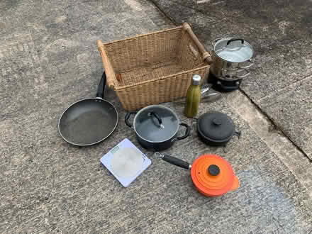 Photo of free Pans, pots, steamer (Maesbrook SY10) #1