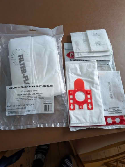 Photo of free Vacuum cleaner bags and filters, compatible with Miele FJM (Wheathampstead AL4) #1