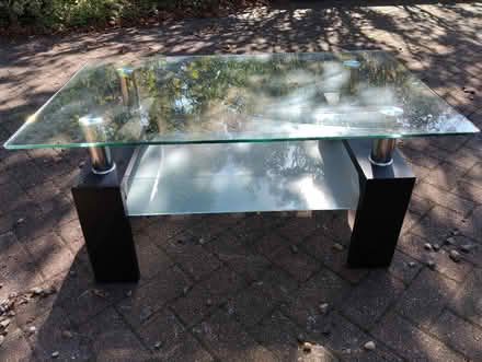 Photo of free Coffee table, glass top (Golden Triangle NR2) #1