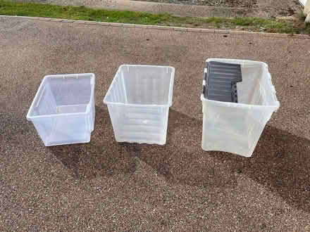 Photo of free Plastic boxes (Wooburn Green HP10) #1
