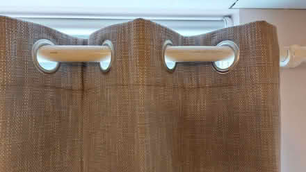 Photo of free Pair of Blackout Ring-top Curtains (Berg Estate RG22) #2