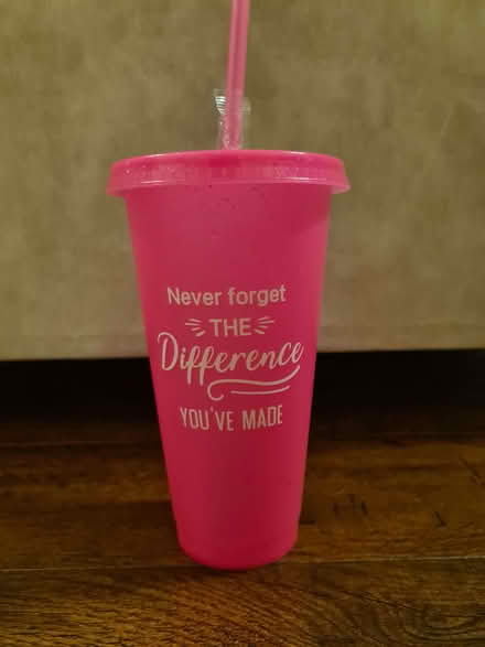 Photo of free Plastic cup and straw (Bradley Stoke BS32) #1