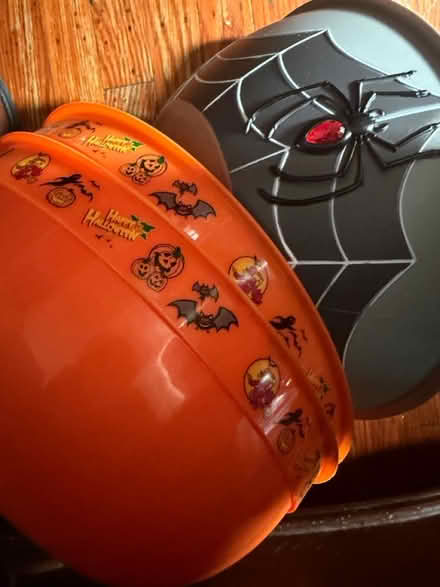Photo of free Halloween bowls, and waffle iron (Elmwood) #1