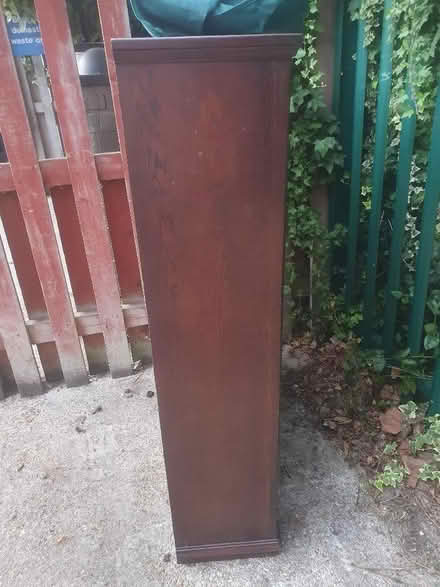Photo of free Wooden Display Cabinet (Cupids Green HP2) #2